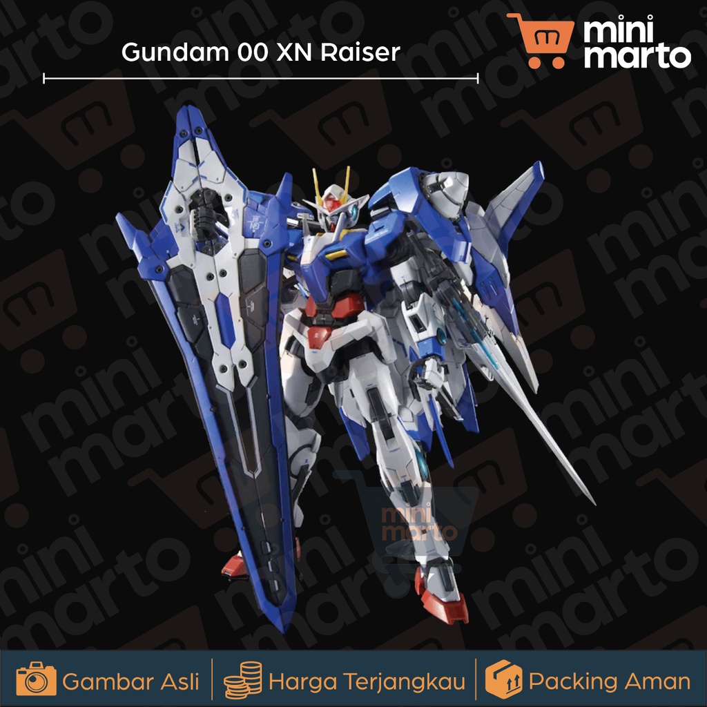 Bandai Gundam 00 XN Raiser - MG (Master Grade) - Minimarto