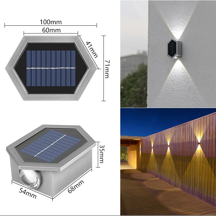 Lampu Dinding Bercahaya Unik Vintage Pemandangan Luar Ruangan Pencahayaan Hias Tahan Air Tenaga Surya Cahaya Hemat Energi Lampu LED Untuk Halaman Taman Balkon Villas