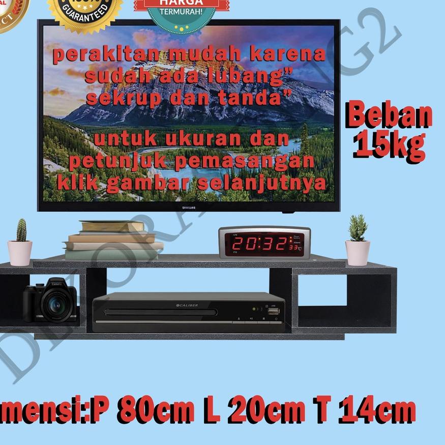 ❉ rak ambalan dinding minimalis - AD10 / rak tv gantung / ambalan tv gantung / rak minimalis / hiasa