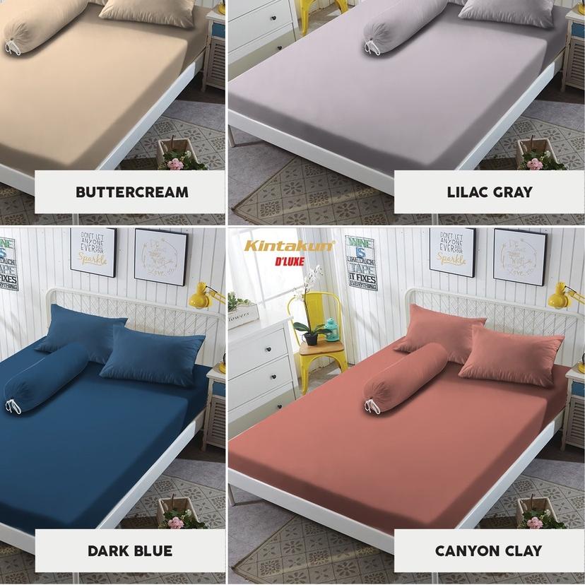✤ Kintakun Sprei D'Luxe Queen Size Limited Polos Edition Uk  TINGGI 30 CM ➮