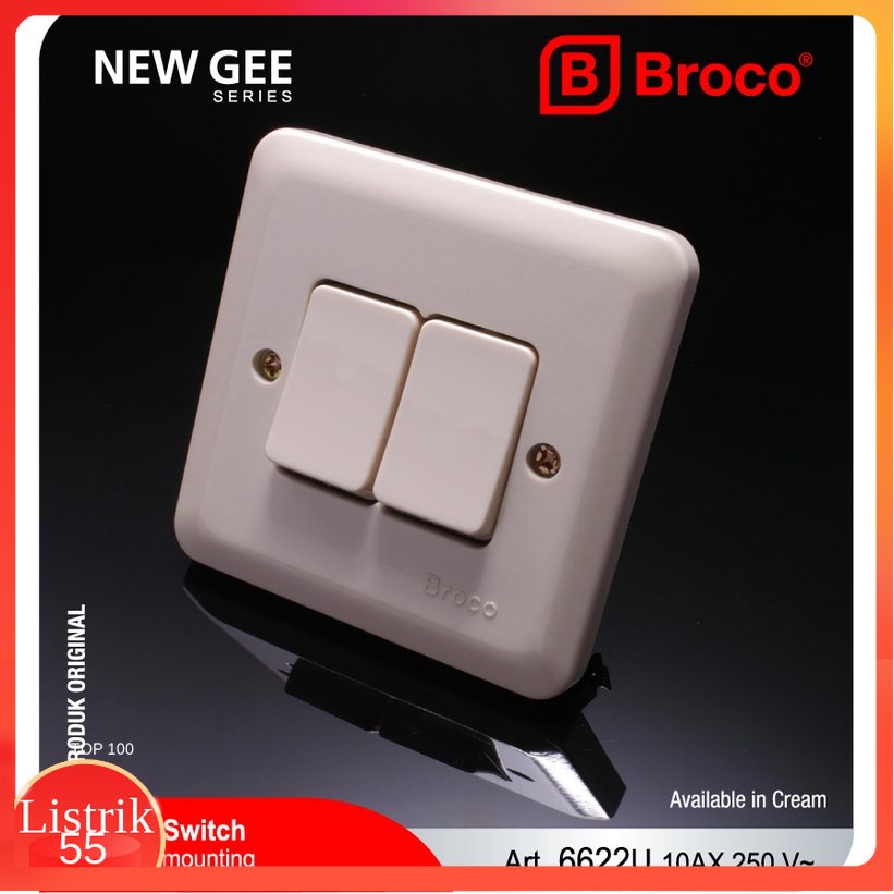 Broco Saklar Seri IB New GEE 6622U