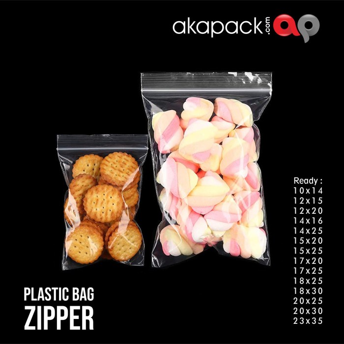 Murah [1Kg] Plastik Klip Pp Bening Tebal