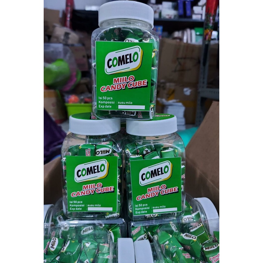 

Milo Cube kemasan toples kotak isi 50pcs Comelo