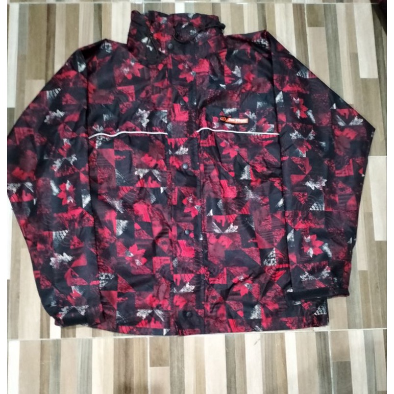 Jas hujan Sunflower MOTIF UNIK original 100 % | Sun Flower raincoat MOTIF  size M.L.XL