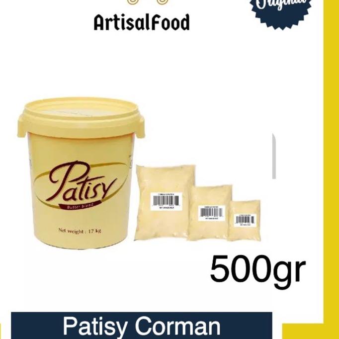 

™ Butter Mentega CORMAN PATISY 500gr Room Butter kiloan 500 gr ۝