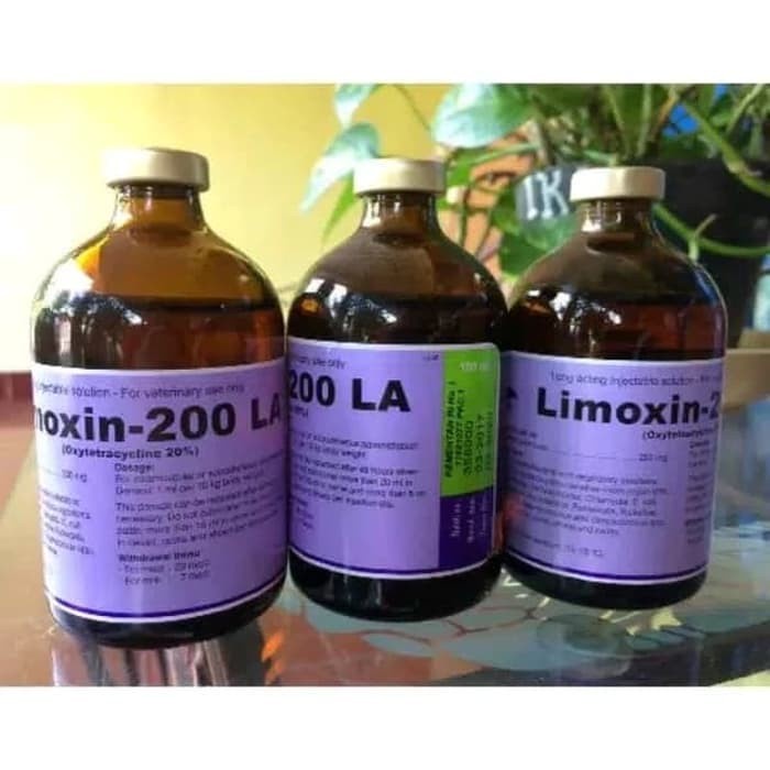 Limoxin Antibiotik Obat Hewan Limoxin-200 LA 100ml