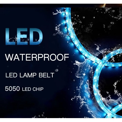 Lampu Led Strip Selang 5050 Meteran . Panjang Bisa Disesuaikan Kebutuhan Soket Dijual Terpisah HIGH QUALITY