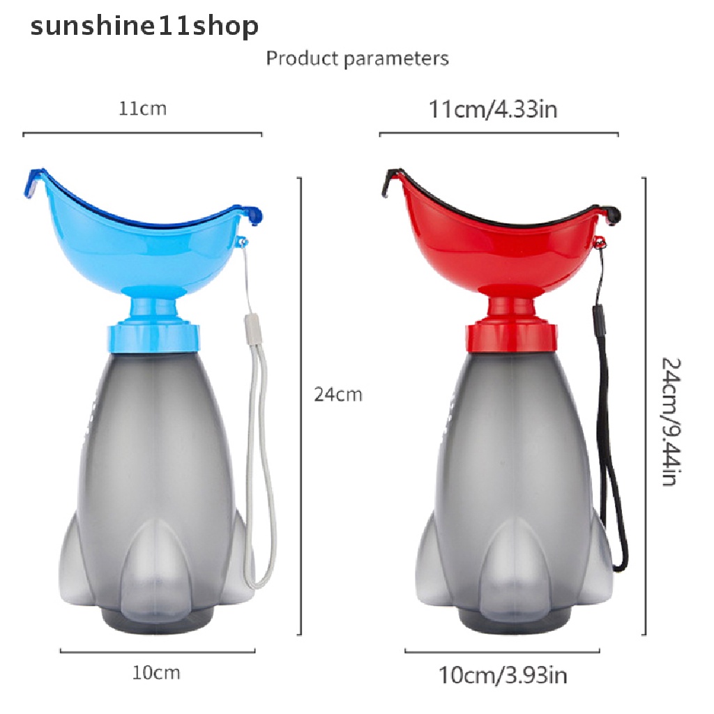 Sho 600ml Kids Anak Portable Urinal Potty Outdoor Darurat Toilet Untuk Anak Perempuan Laki-Laki N