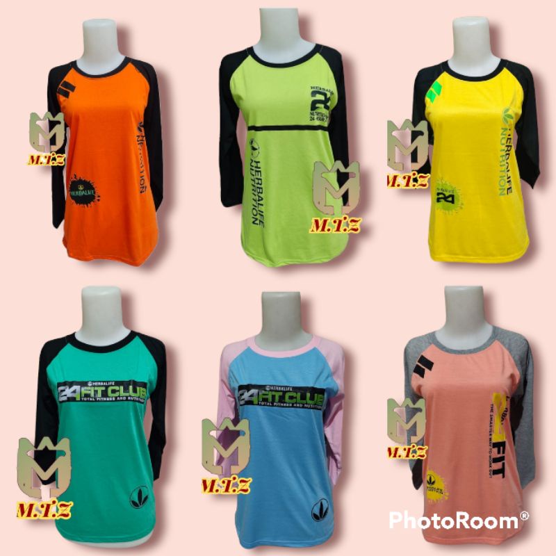 KAOS RAGLAN 2 WARNA / KAOS KOMBINASI 2WARNA