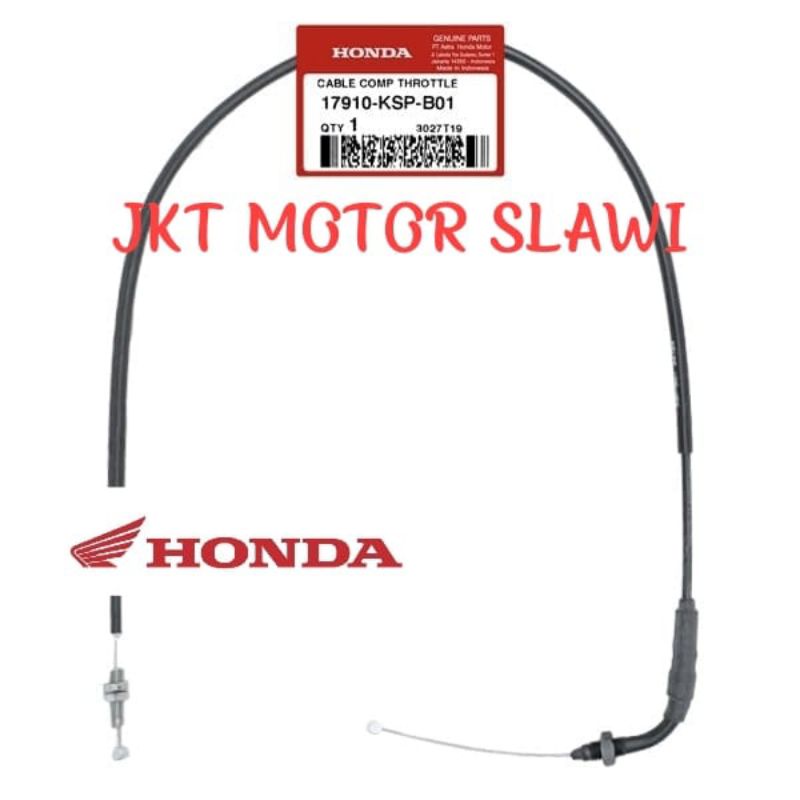 17910 ksp b01 kabel gas megapro monosok 2010 asli honda