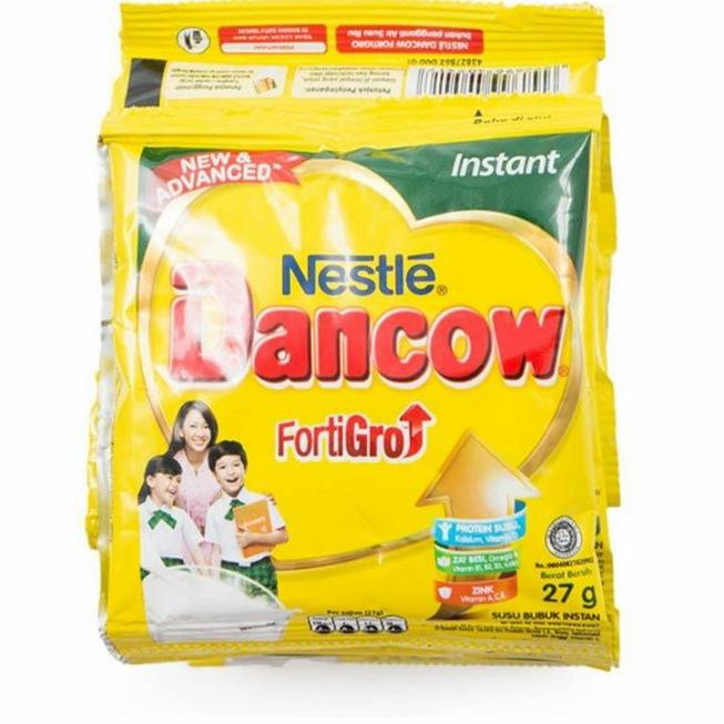 

Nestle Dancow Fortigro Susu Bubuk Instan 27 gr x 10 Sacet