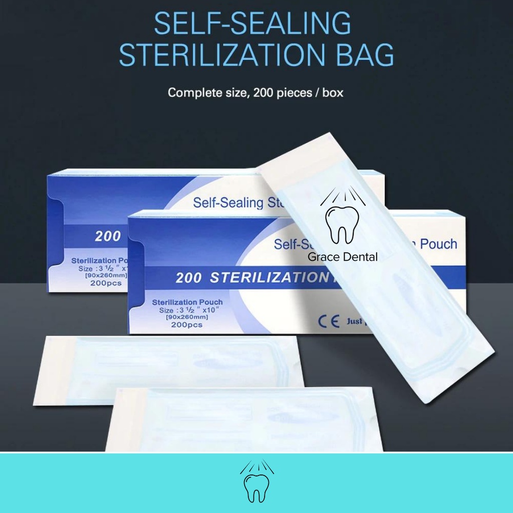 Sterilization Steril Pouch Pack Pouches Medipack Medipouch