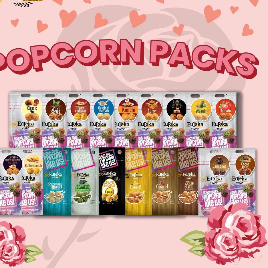 

➨ EUREKA POPCORN PACKS 140g ☇