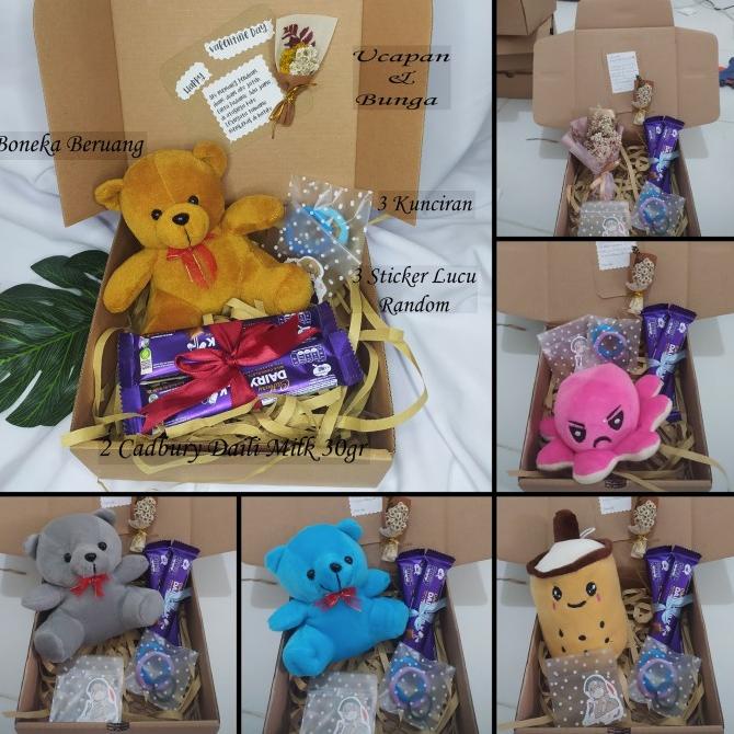 

Spesial Valentine Day Gs78 - Paket Hampers Valentine/ Valentine Gift/ Hamper Cokelat Boneka
