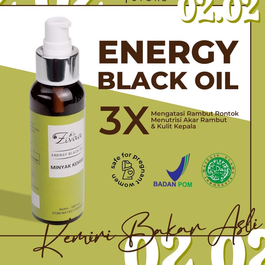 ✤ ZIVAA Minyak Kemiri Energy Black Oil Zivaa ➶