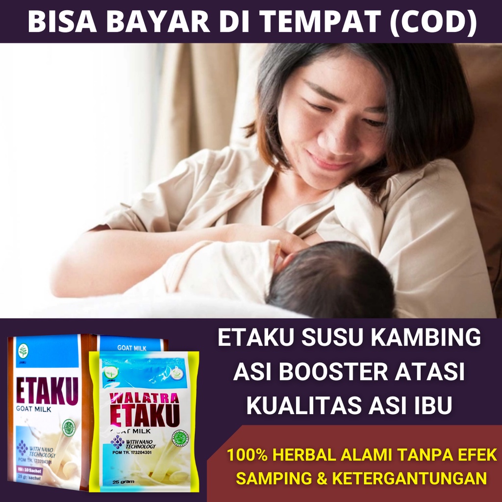 

Walatra ETAKU ASI BOOSTER - Susu Pelancar Asi Sedikit - Obat Asi Agar Melimpah Deras - Meningkatkan Kualitas ASI Lebih Sehat Mom Uung - Memperbanyak ASI Keluar - Meningkatkan Daya Tahan Ibu Dan Bayi - Asi Tersumbat Bengkak - Susu Kambil BPOM