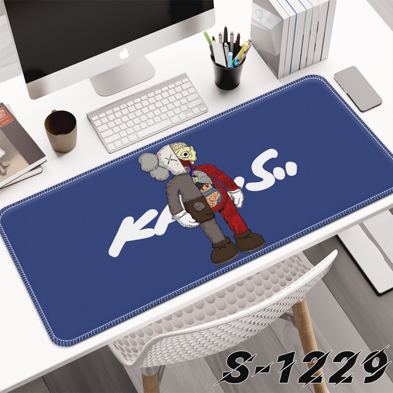 Kartun Oversized Mouse Pad Anak Laki-Laki Anime Alas Meja Menebal Seaming Keyboard Komputer Mouse Pad