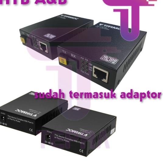 ➤ Tarmoc HTB 3100 AB HTB3100 AB Single mode Media Converter ☃