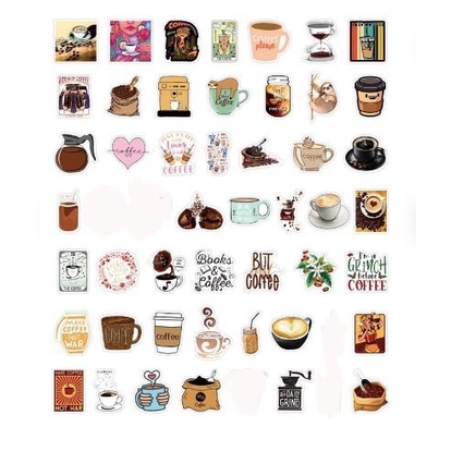 Need More Coffee PVC Sticker (10pcs)