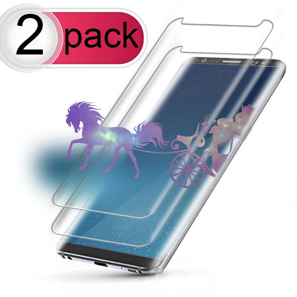 Untuk Samsung Galaxy S9 S8 Note8 9 3D Curved HD Bening Tempered Glass Pelindung Layar/Penjualan Panas