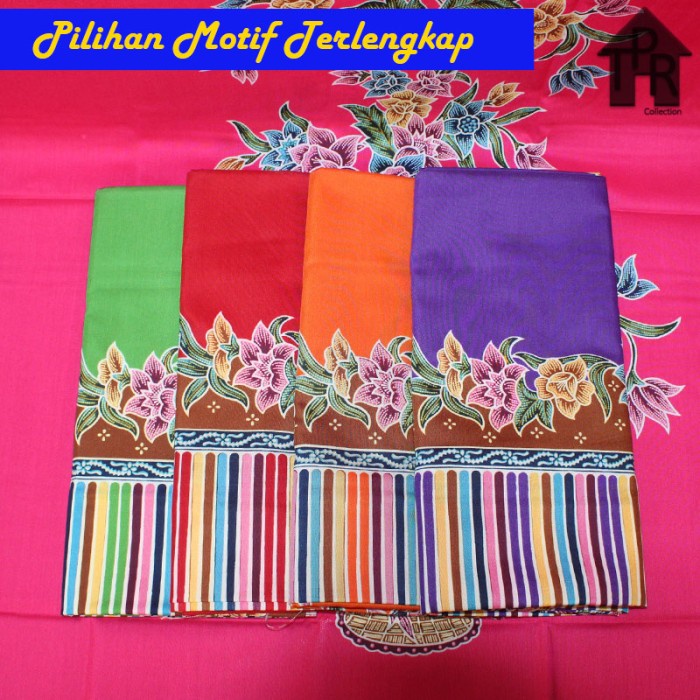 Kain Selendang Batik Seri Raja Mahkota 235x90cm. Ori Unggul Jaya