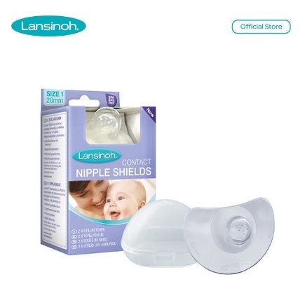 Pelindung Puting Lansinoh Nipple shield