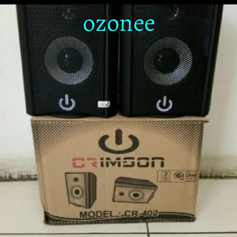 SPEAKER PASIF CRIMSON CR 402 4 INCH SEPASANG ORIGINAL