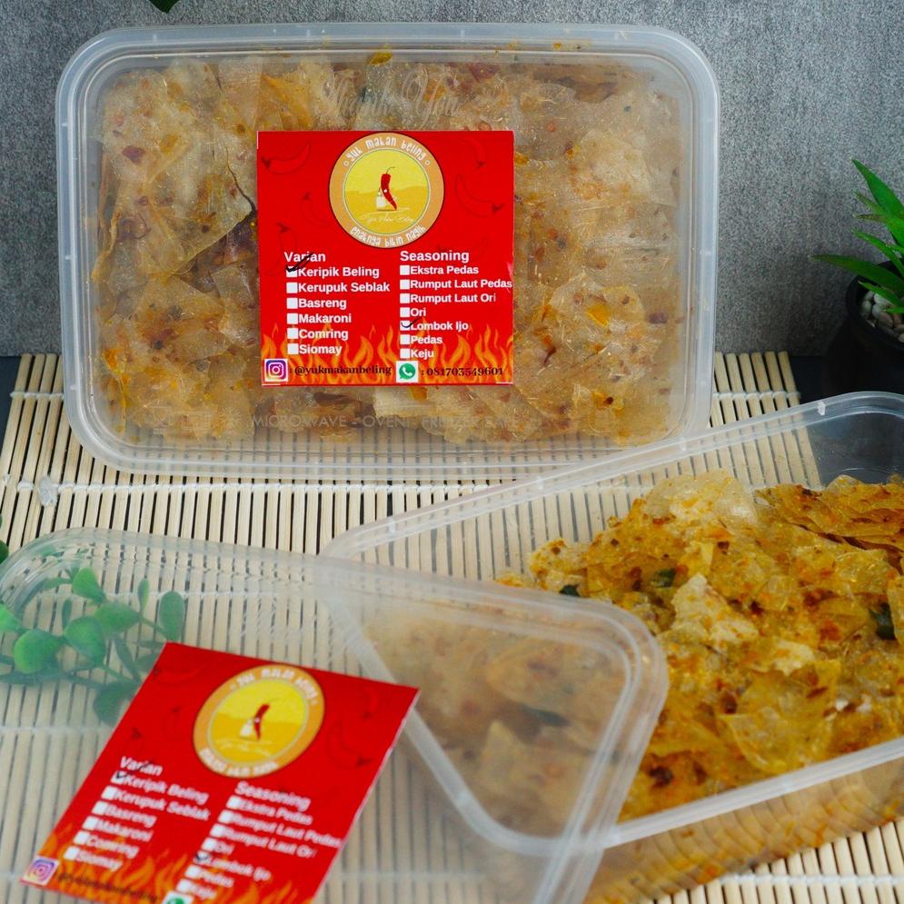 

K89 KERIPIK KACA KEMASAN TEPAK 100gr PALING DIMINATI ✪