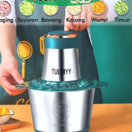 ● (TUUMYY) BLENDER STAINLESS MULTIFUNGSI {2L} TM-0810 ➺