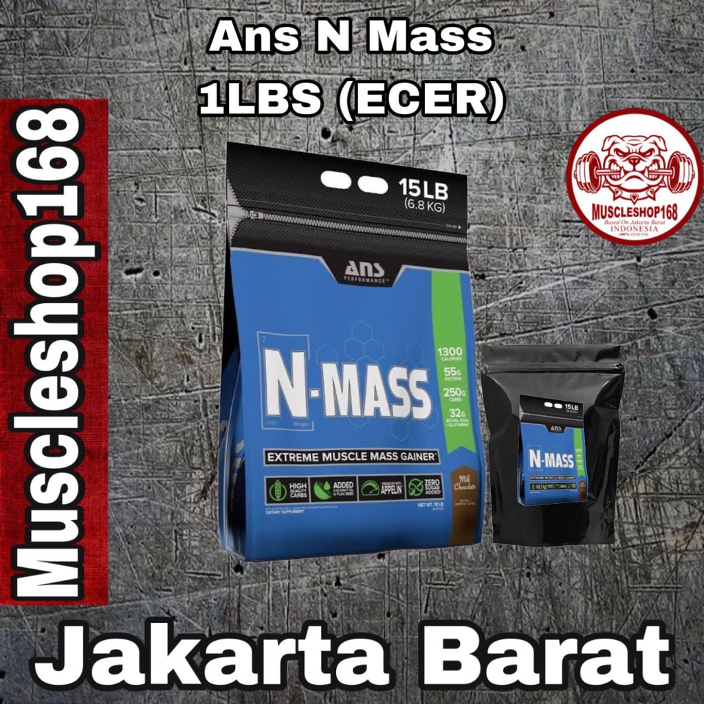 Ans N Mass Gainer 1 Lbs Repack Weight Nmass Penambah Berat Badan