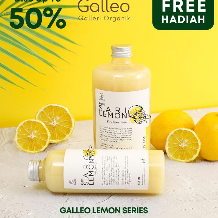 

PROMO HARI INI Sari Lemon Murni Asli / Pure Lemon Juice Galleri Organik 100 % 