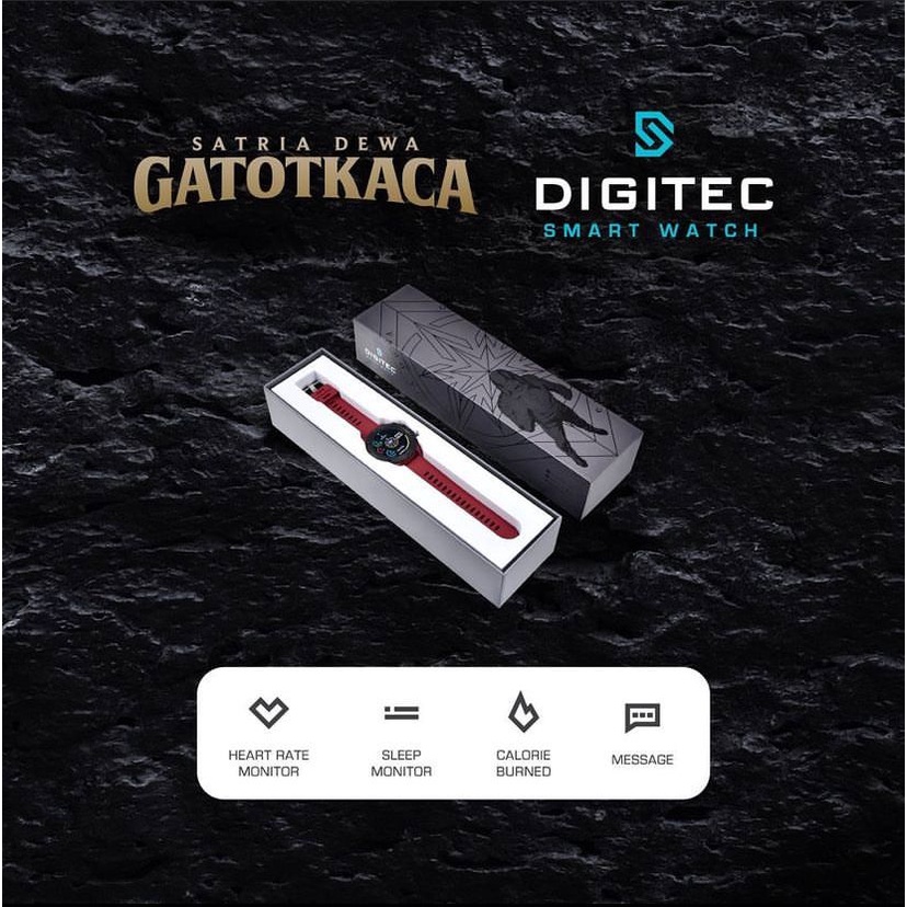 JAM TANGAN DIGITEC X SATRIA DEWA GATOTKACA SMARTWATCH/JAM TANGAN PRIA SMART WATCH DIGITEC x Satria Dewa GATOTKACA /JAM TANGAN SMART WATCH