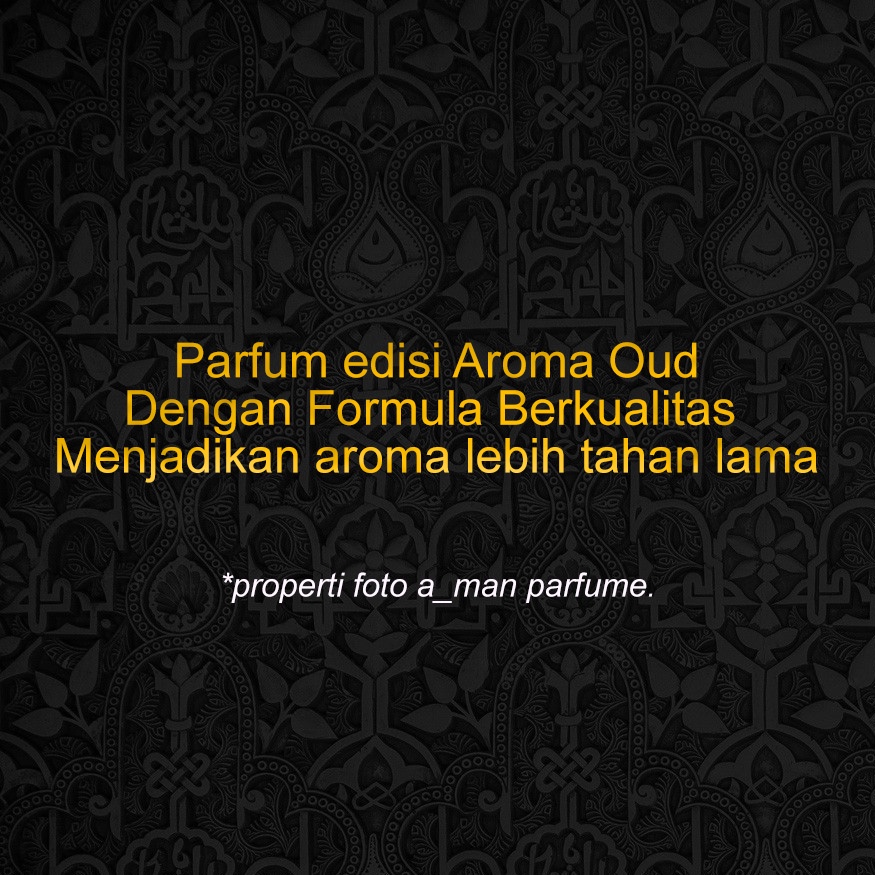Parfum Black Oud Spray 35ml Tahan Lama Parfume Arabian