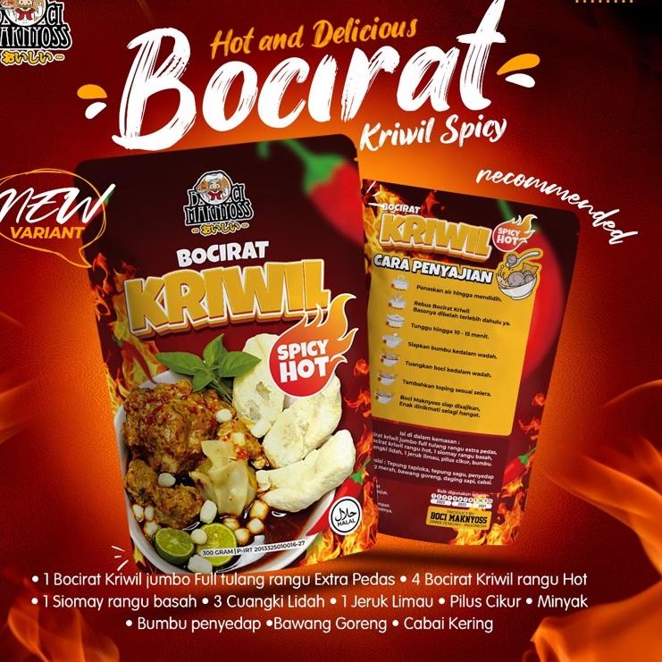 

8.8 BOCIRAT KRIWIL HOT SPICY ( PEDES BANGET )