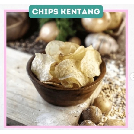 

keripik kentang sehat, non msg, no pengawet