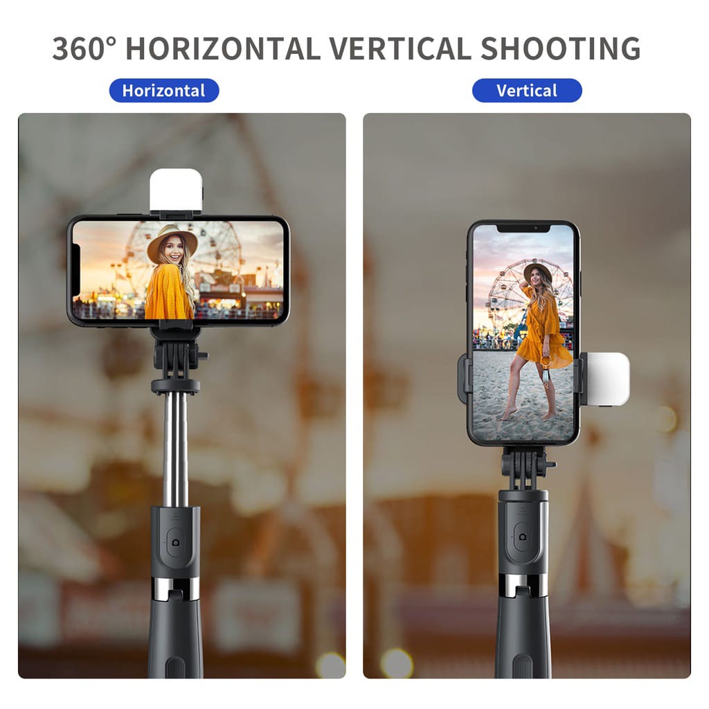 Tongsis S03 All in 1 tongsis tripod bluetooth 360 derajat tongsis tripod wireless remote tripod selfie stick AH047 - ACS