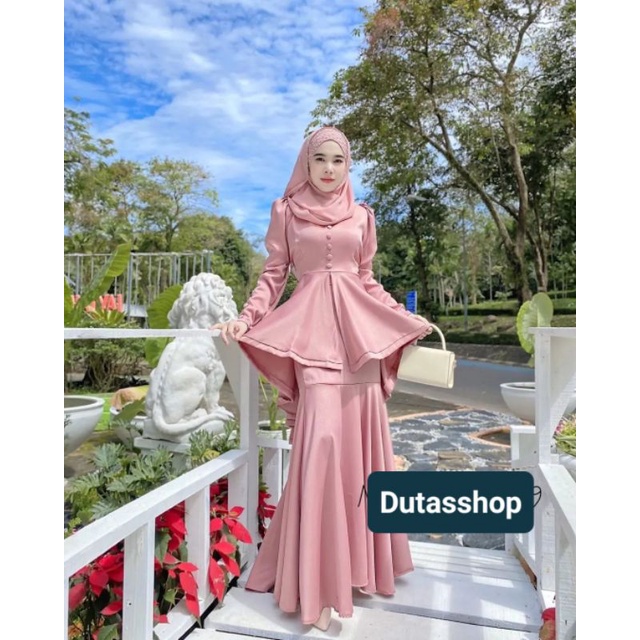 dres satin/ dres brides maids/dresmermaid/dres wisuda kekinian/dres kondangan