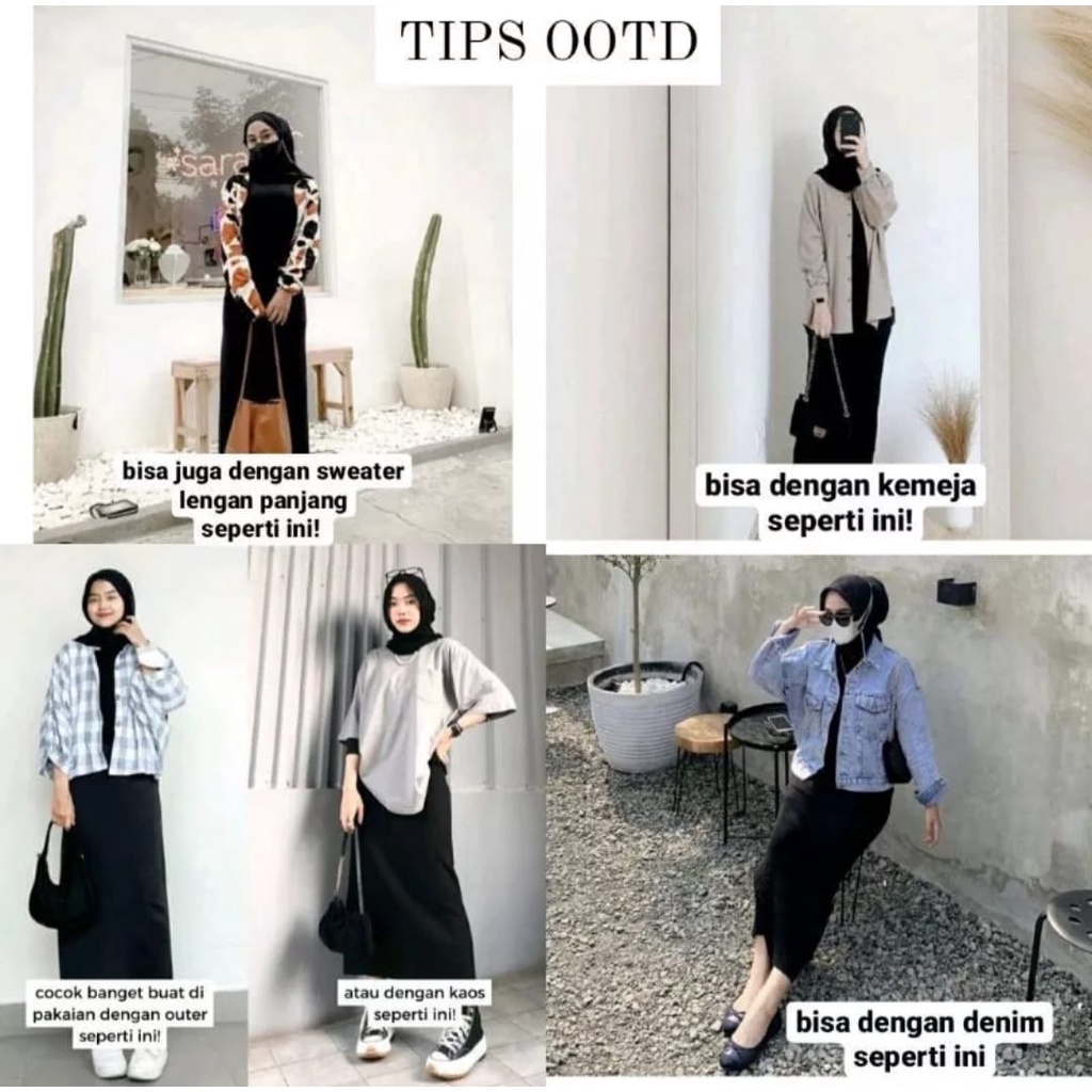 PROMO !! DRESS INNER TANPA LENGAN - INNER DRESS RAJUT TANPA LENGAN - DRESS INNER SPAN