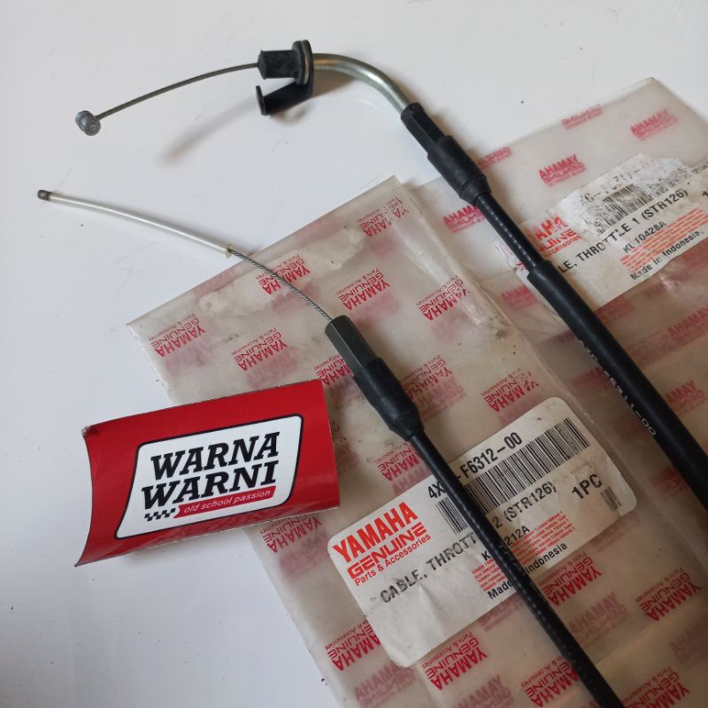 Cable throttle Kabel gas set atas bawah Touch | 4XC-F6312-00