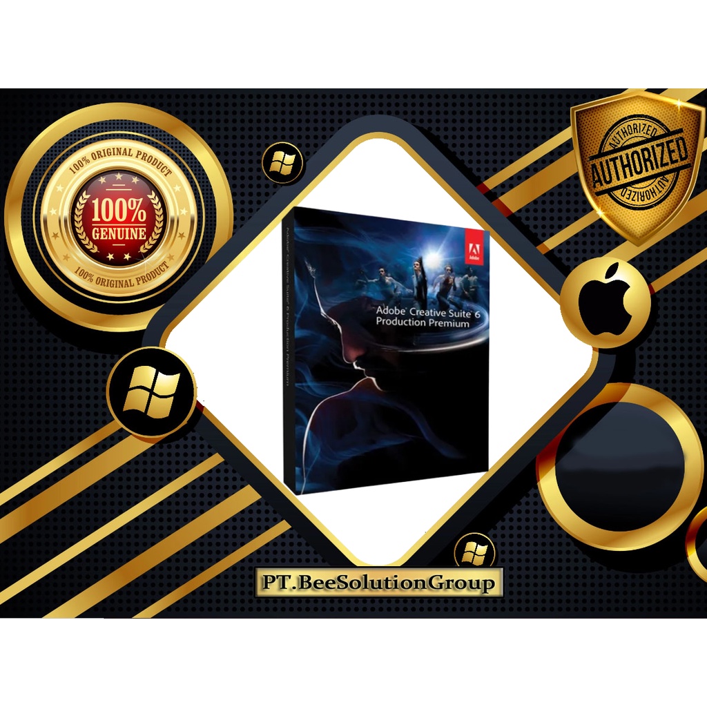 Adobe Production Premium CS6 -Std Edition- Original Lifetime Persona