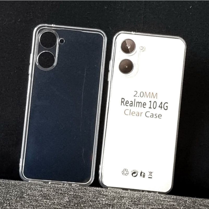 Case Realme 10 4G Silikon Casing Soft Bening Silicone Clear Softcase