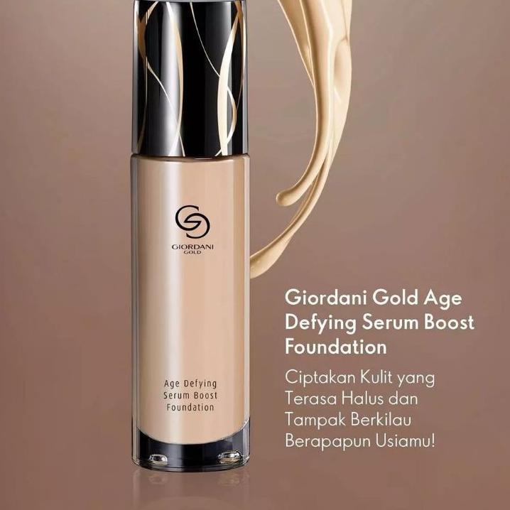Termurah Giordani Gold Age Defying Serum Boost Foundation//Giordani Gold Age Defying Foundation SPF 