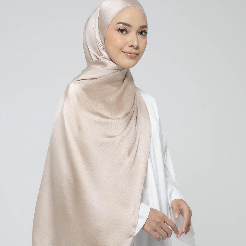 MURAH Hameeda - Duha Crinkle Silk Pashmina