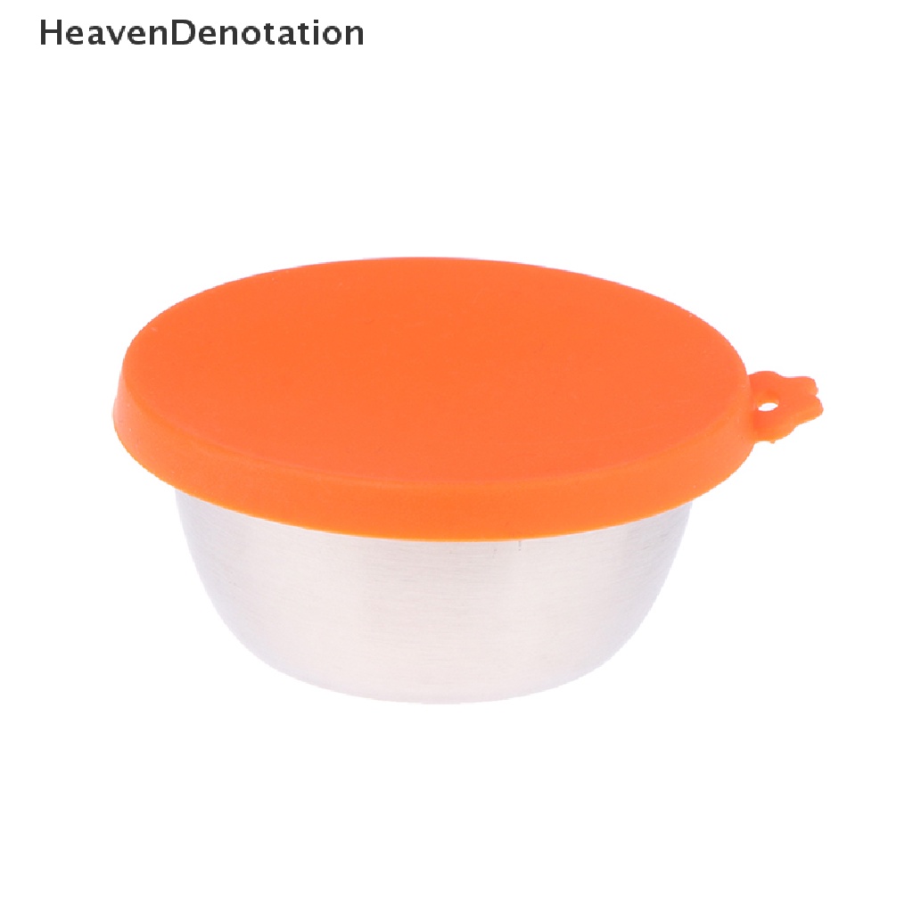 [HeavenDenotation] 50ML Dipping Sauce Cup w / Lid Salad Condiment Container Lunch Picnic Travel Box HDV