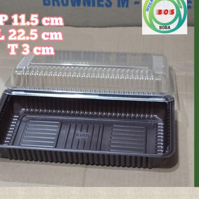 ⅎ Mika Brownies Medium - Size M Kotak Bolu Brownies M merek BSM Mika Tebal ♜