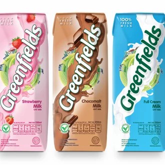 

GREENFIELDS Fresh Milk kotak 250 Ml