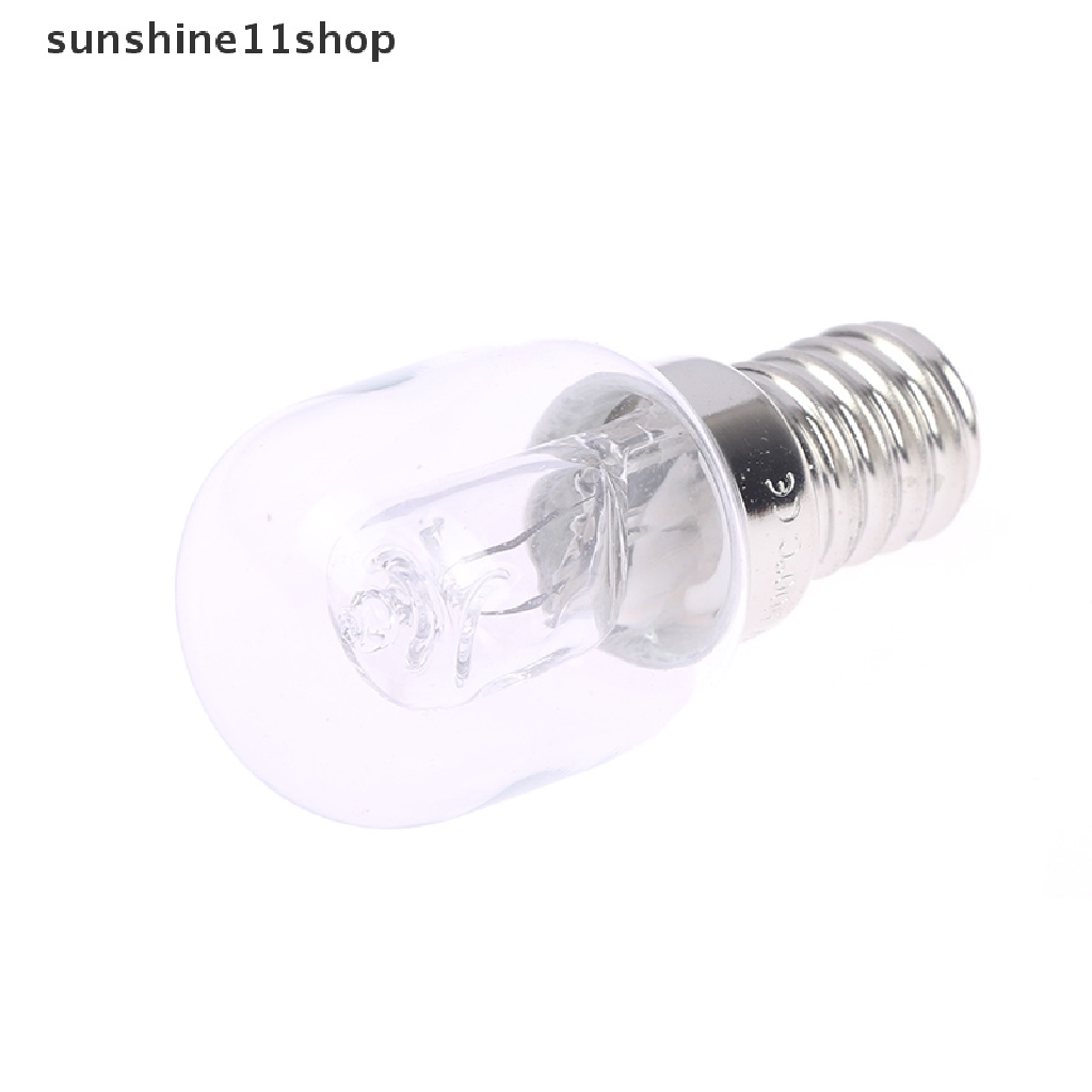 Sho Lampu Oven 220v 25W Tahan Suhu Tinggi 500derajat E14 Mulut Ulir Kecil N