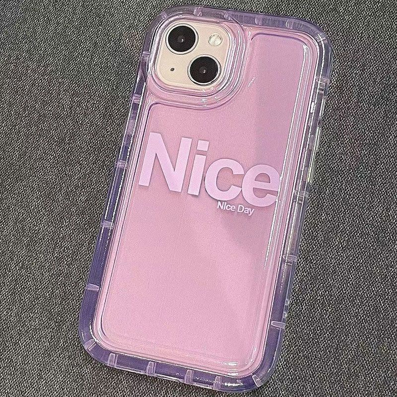 Smiple Soft Phone Case Kompatibel Untuk IPhone Casing14 13 11 12 Pro XS Max X XR 78 Plus TPU Silikon Transparan Shockproof Cover