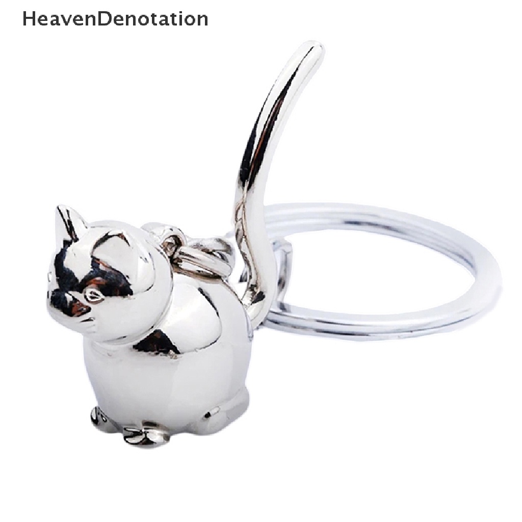 [HeavenDenotation] Gantungan Kunci Kucing 3D Gantungan Kunci Lucu Untuk Wanita Kitten Lucky Cat Key Chain Key Holder HDV