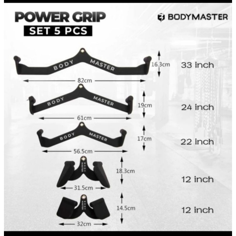 Jual ALAT FITNES MAG GRIP HANDLE/pouwer grip body master Shopee Indonesia